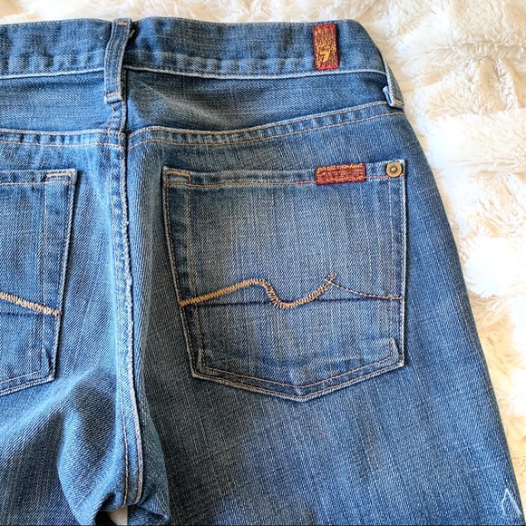 7 For All Mankind Denim - 7 FOR ALL MANKIND Bootcut Denim Blue Jeans 27